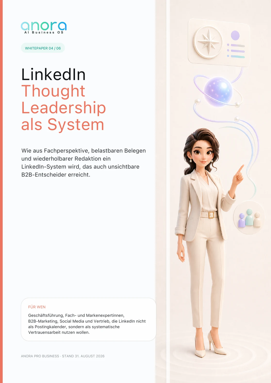 Titelseite: LinkedIn Thought Leadership als System
