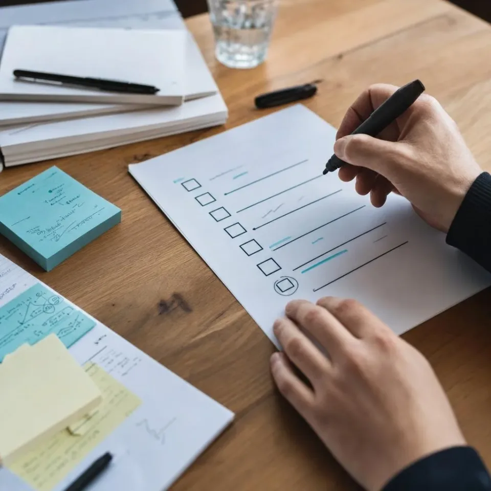 Editoriales Begleitmotiv zum Abschnitt „Fünf Prüfstellen vor dem Produktivbetrieb“ im Beitrag „Review: Wann KI-Workflows im Marketing produktionsreif 