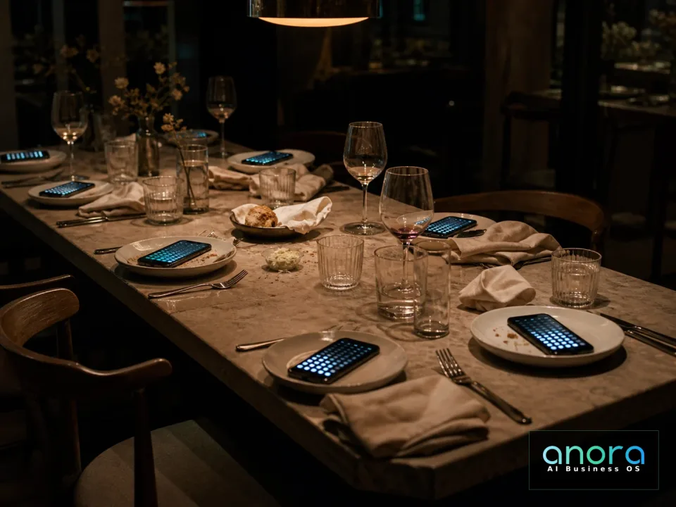 Spuren eines gemeinsamen Abends treffen auf identische Reaktionssignale auf Smartphones.